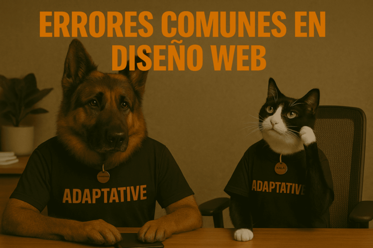 Errores comunes en diseño web